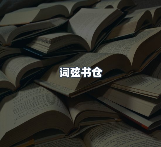 关于词弦书仓